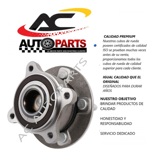 Mozo Cubo Rodamiento Trasero Chevrolet Cruze Años 11-15