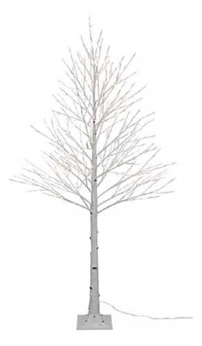 Árbol De Ábedul Con 280 Luces Led 2.1m Navidad Envio Gratis!
