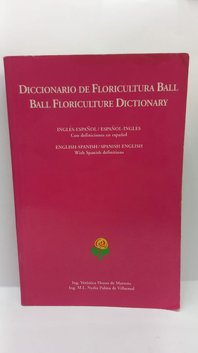 Libro Diccionario De Floricultura Ball