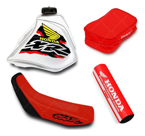 Kit Funda Tanque Asiento Cartuchera Pad Honda Xr250r 98 Fmx