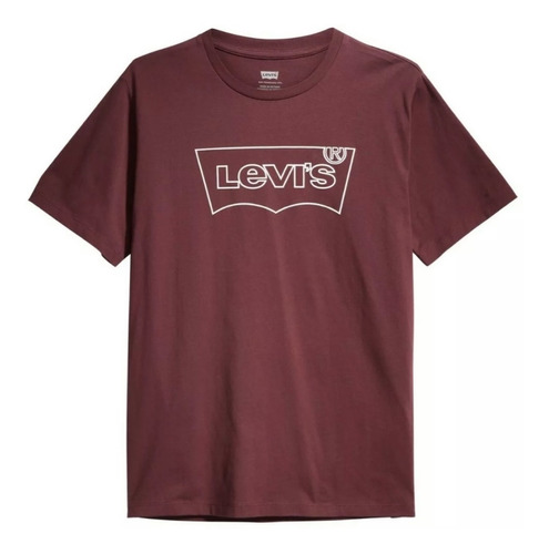 Camiseta Levi's®,  Logoprint Grande, Para Hombre (d001) 