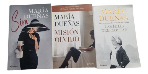 Imagen 1 de 3 de Lote 3 Libros Maria Dueñas Sira - Mision Olvido - Las Hijas 