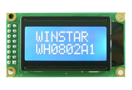 Display Winstar Wh0802a1-tmi-jt Lcd Alfanumerico 8x2 Electro