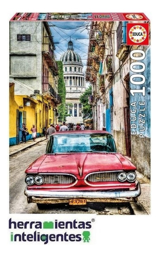 16754 Coche En La Habana Rompecabezas 1000 Piezas Educa