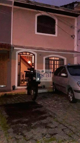 Imagem 1 de 11 de - Sobrado Em Vila Fechada Com 2 Dormitórios - So0323