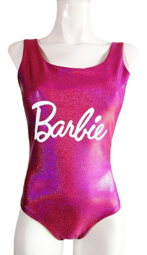 Bikini Traje De Baño Entero Barbie Glitter Maximo Brillo