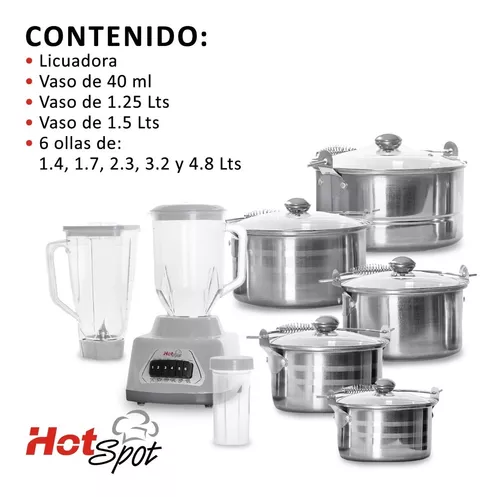 Licuadora Hot Spot + Ollas de cocina - CV Shopping