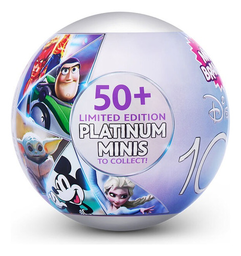 Mini Brands Disney 100 Edición Limitada Platinum 5 Sorpresas