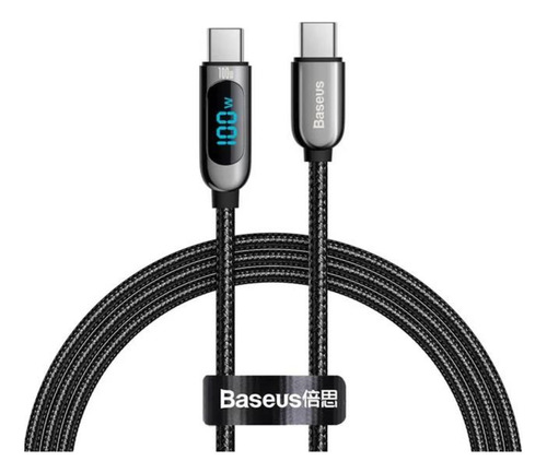 Baseus Cable Display Fast Charging Tipo- C A C 100w