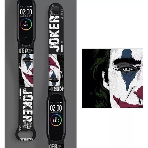 Correa Pulso Estampada Joker Para Mi Band 7/6/5