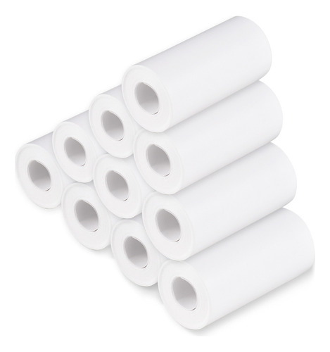 Papel Térmico Para Impresora De Etiquetas, Rollo De 57x30 Mm