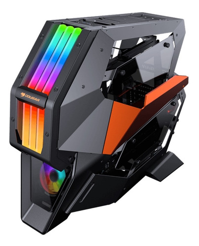 Imagen 5 de 7 de Gabinete Gamer Cougar Conquer 2 Rgb Tg Full Tower