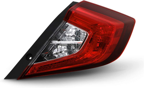 Imagen 2 de 5 de Faro Trasero Exterior Honda Civic 2017 2018 2019