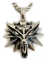 Comprar Collar Dije Lobo The Witcher Amuleto Viking Acero Inoxidable