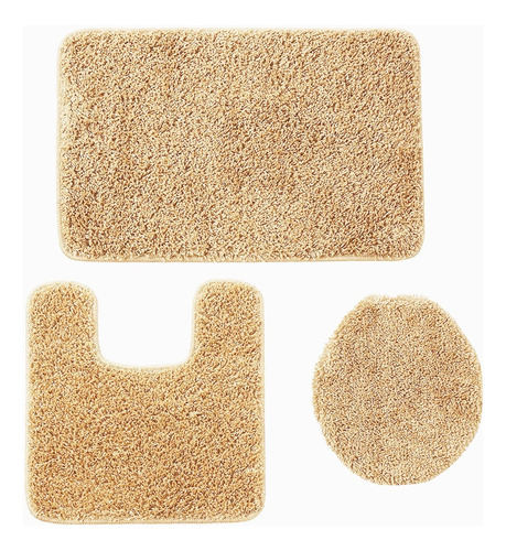 Set De Bano De 3 Piezas Daniel's Bath & Beyond Con Alfombril