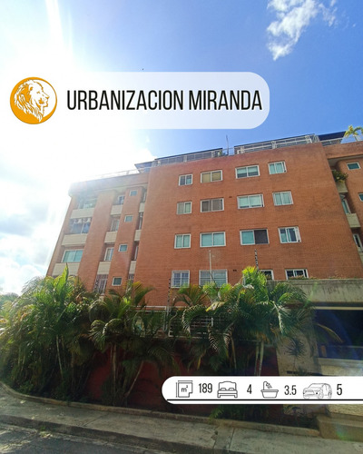 Espectacular Y Amplio Apartamento En La  Urbanizacion Miranda 