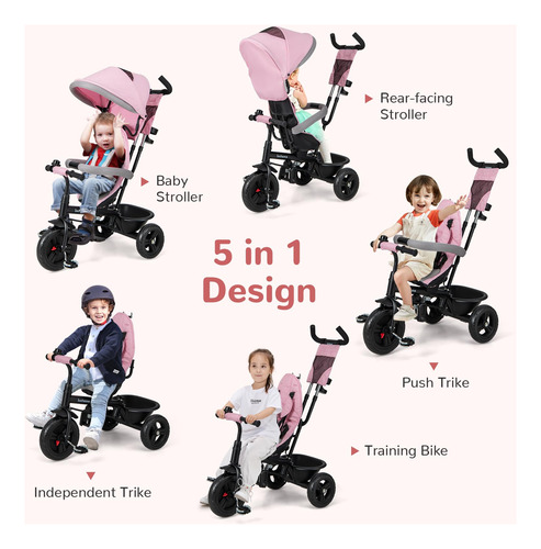 Asiento Reversible Para Bebés Y Niños, 6 En 1, 9 A 60 Meses,