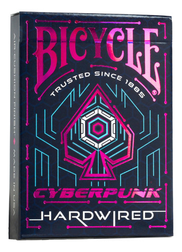 Baraja De Póker Bicycle Cyberpunk Hardwired - Original