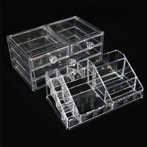 Imagen 3 de 9 de Organizador Acrilico Cajones Grande Cosmeticos Maquillaje