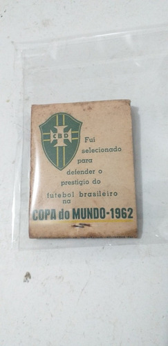Caixa De Fósforos Colecionável Copa Do Mundo 62 Didi Erontex (Usado)