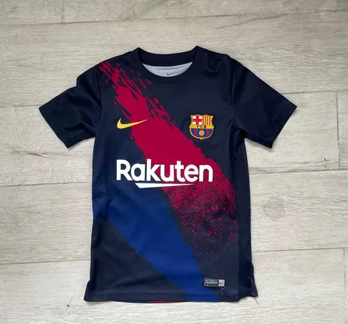 Camiseta Barcelona Negra Futbol Camisetas