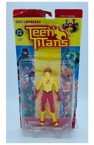 ### Dc Direct Teen Titans Serie 2 Kid Flash Vintage ###