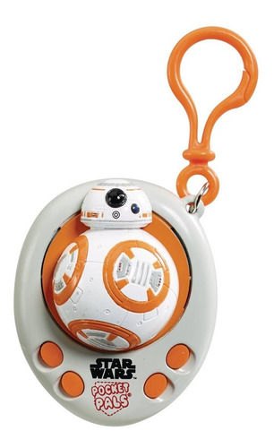 Llavero Pocket Pal Bb-8 Star Wars Con Sonidos Disney Bb8