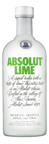 Vodka Absolut Lime 750ml