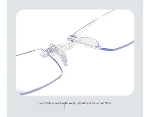 2 Gafas De Lectura Sin Marco Con Bordes Cortados, Antiluz Az