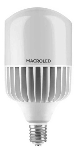 Foco led Macroled BAP-100-E40 BULBON color blanco cálido 100W 220V 3000K 8800lm