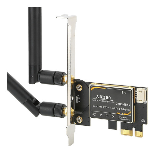 Para Tarjeta Wifi Intel Ax200 5g Bluetooth 5.1 Pcie De Doble