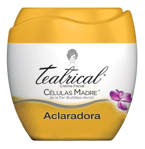 Teatrical Crema Facial Aclaradora Celulas Madre 100g