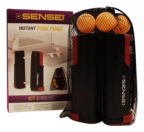 Red Ping Pong Sensei Instant Adaptable Cualquier Mesa Olivos