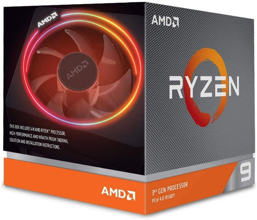 Amd Ryzen 9 3900x - Procesador Desbloqueado De 12 Núcleos Y