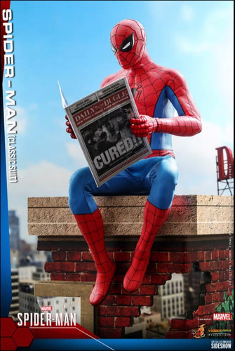 Figura - Spider-man Classic Suit Hot Toys Nuevo Sellado 