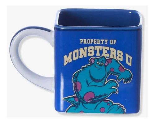 Caneca Cubo Universidade Monstros Disney Monstros Sa