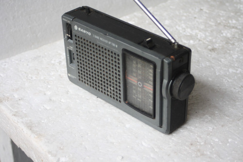 Radio Sanyo Rp 7160 N Nao Funciona Sucata De Peças Preto (Usado)