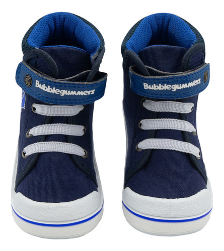 Tenis Bota Niño Bubble Gummers Moda Color Marino 12-17