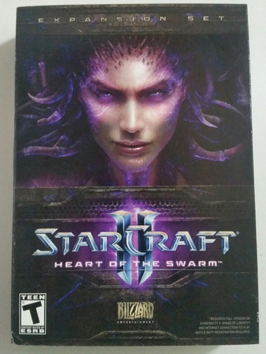 Starcraft 2 Heart Of The Swarm-- Nuevo Sellado Físico Pc 