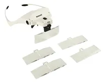 Comprar Luz Led Joyería Diadema Lupa Lupa Lupa De Vidrio 1.0-3.5 X 5