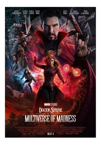 Poster Dr Strange Marvel Avengers Doctor 50x70