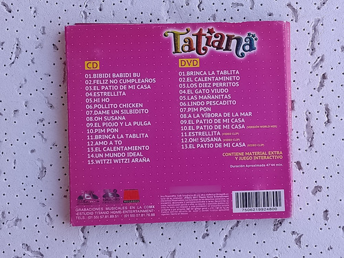 Cd Dvd Tatiana Super Exitos (Usado)