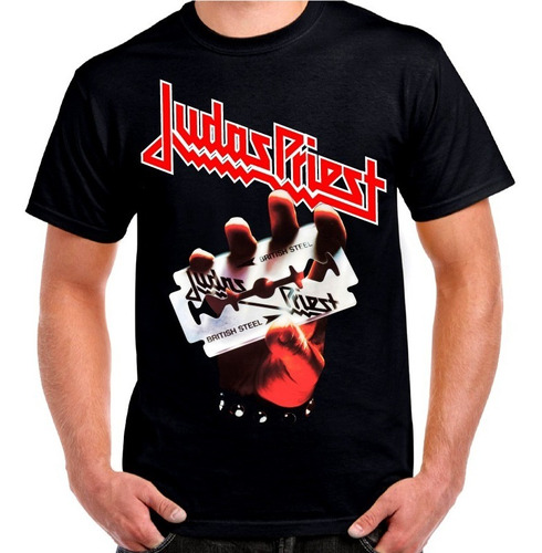 Judas Priest Polera Metal/rock Estampada Impresión Directa