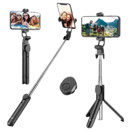 Kit Monopod Bluetooth Selfies + Tripode Tik Tok -