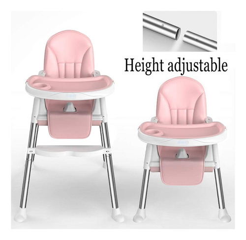 Silla De Comer- Asiento Plegable Para Niños 2 En 1