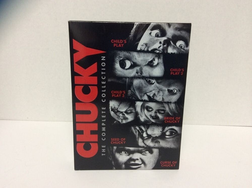 Chucky Boxset Con La Coleccion Completa Peliculas En Dvd