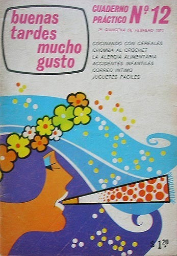 Buenas Tardes Mucho Gusto - Cuaderno Practico Nº 12 - 1971