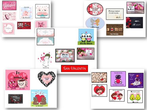 Tarjetitas De Amor Para San Valentín X29.pdf,para Imprimir