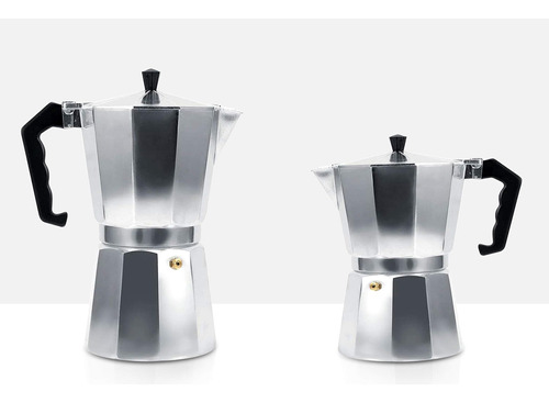 Cafetera Italiana De Aluminio Expresso Moka 300ml