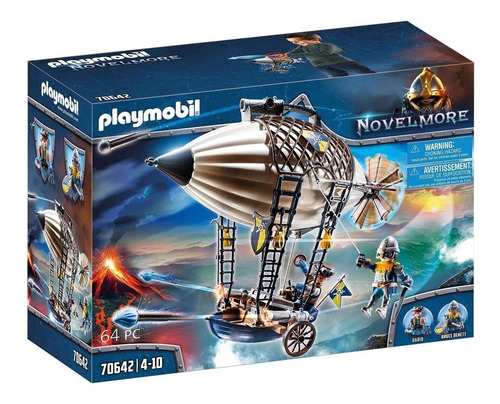 Globo Zeppelín Novelmore De Darío Muñeco Playmobil 70642 